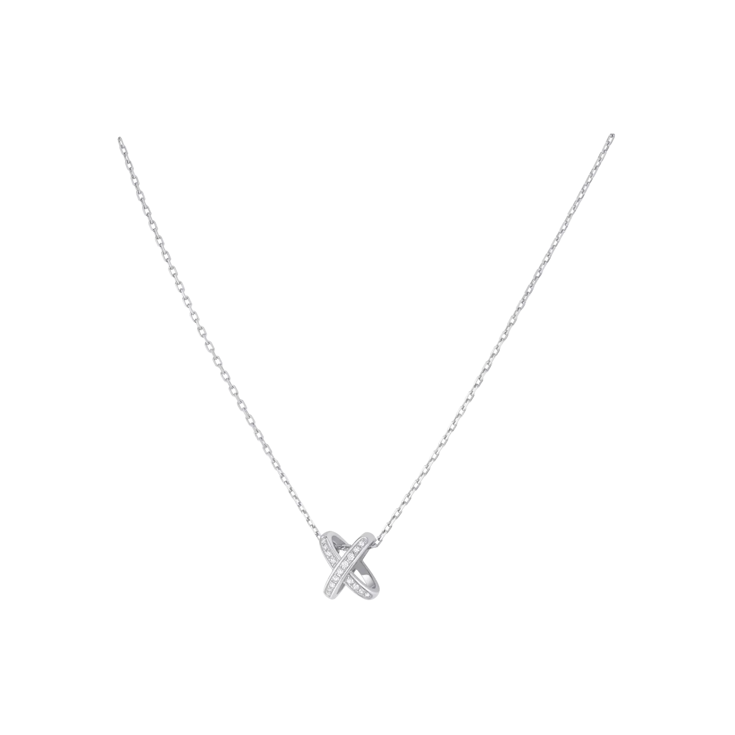 Колье Chaumet Jeux de liens из белого золота с бриллиантами
Колье Chaumet Jeux de liens из белого золота с бриллиантами