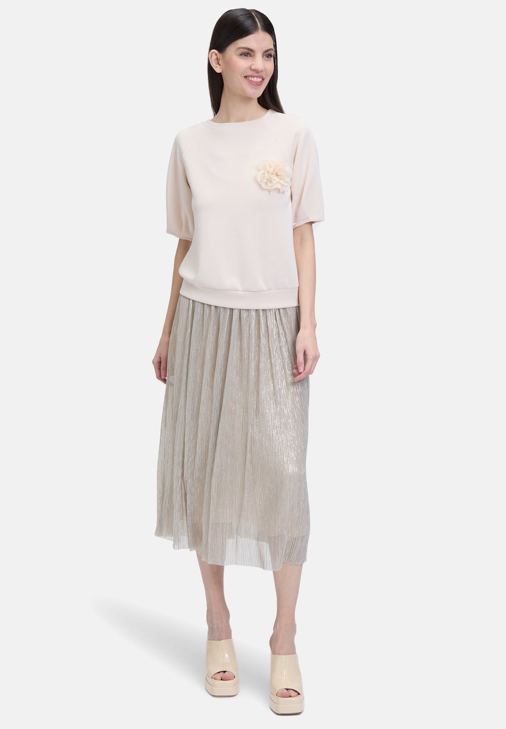 Футболка с принтом MIDI 2ER SET - A-line skirt Cartoon, бежевый
Футболка с принтом MIDI 2ER SET - A-line skirt Cartoon, бежевый