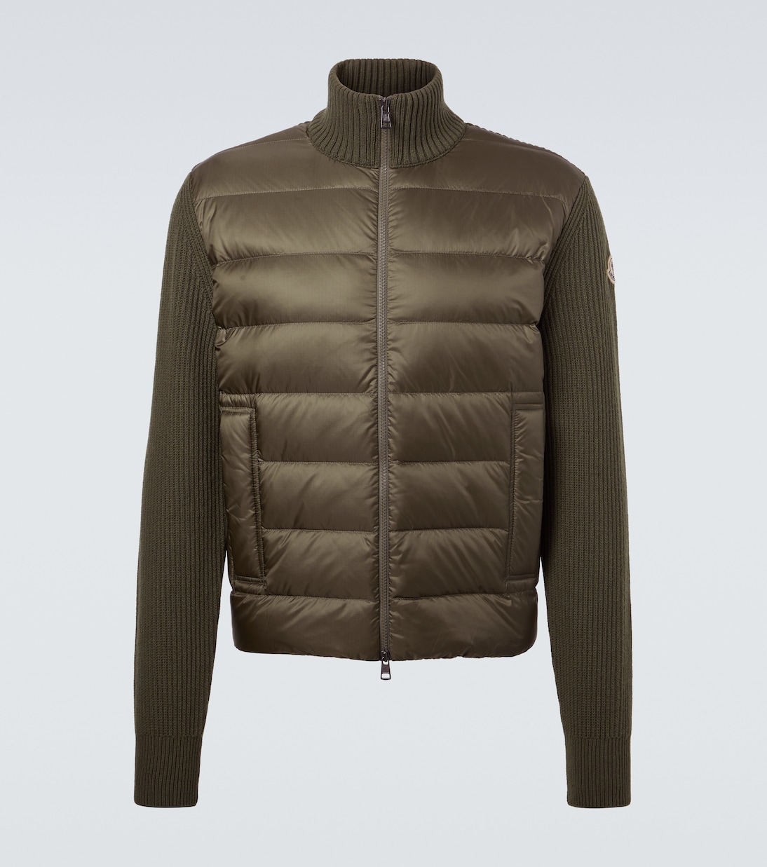 Куртка из шерсти и кашемира с пуховыми вставками Moncler, Olive Night
Куртка из шерсти и кашемира с пуховыми вставками Moncler, Olive Night