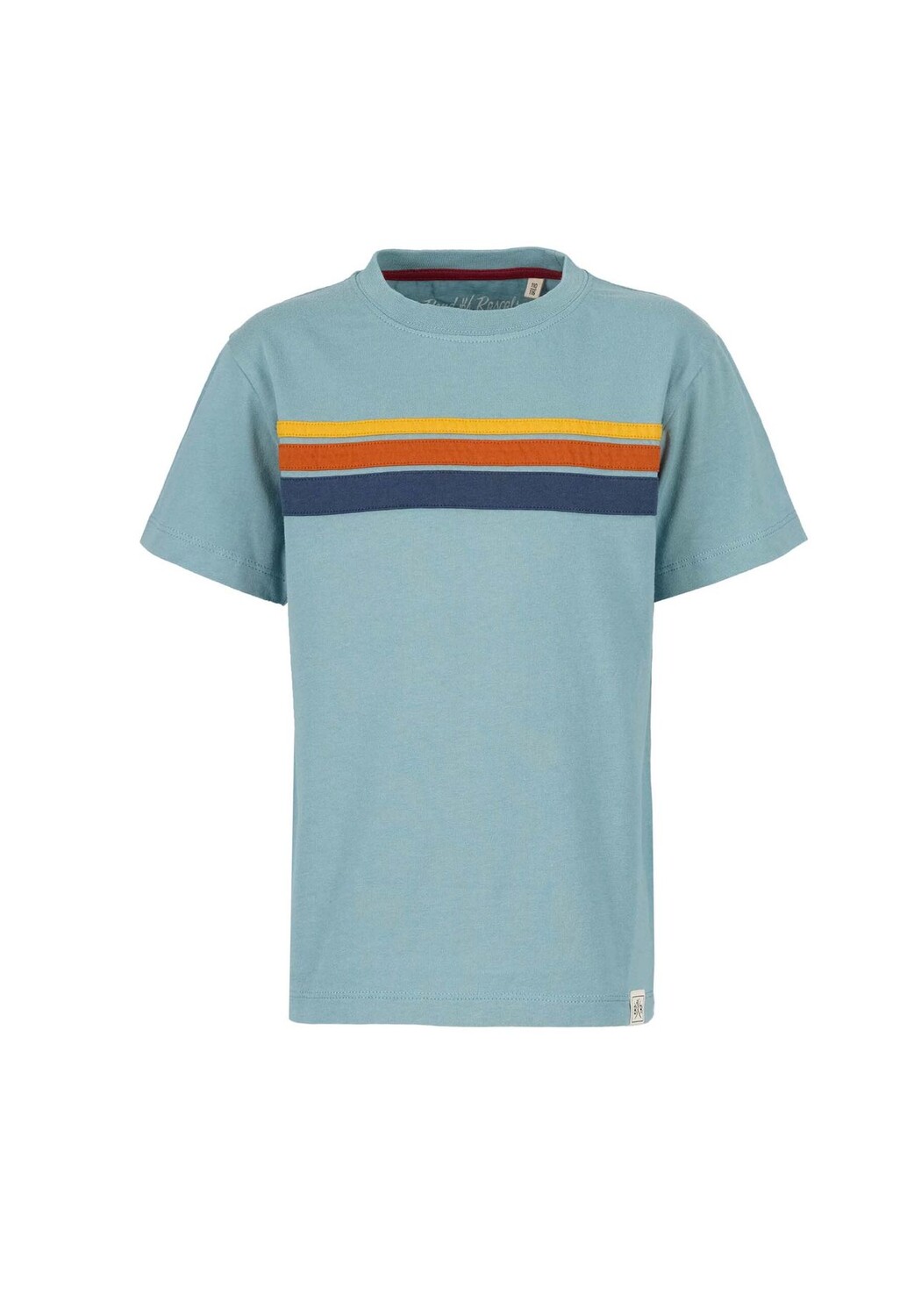 Футболки в полоску 70-х годов Band of Rascals, цвет Arctic Blue 
Футболки в полоску 70-х годов Band of Rascals, цвет Arctic Blue