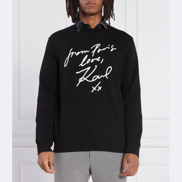 Толстовка обычного кроя Karl Lagerfeld, черный
Толстовка обычного кроя Karl Lagerfeld, черный