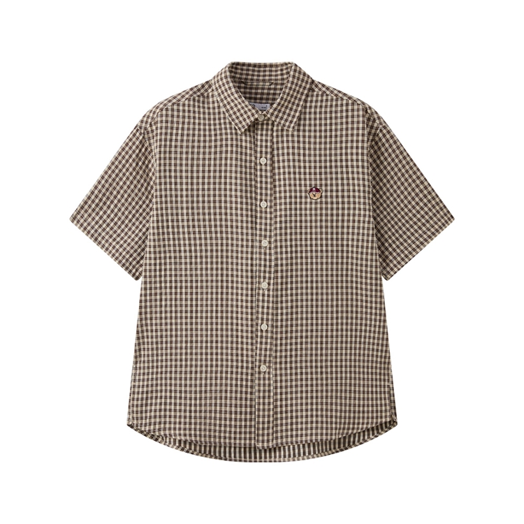 Рубашка Unisex Lapel Moderate SPAO, коричневый
Рубашка Unisex Lapel Moderate SPAO, коричневый