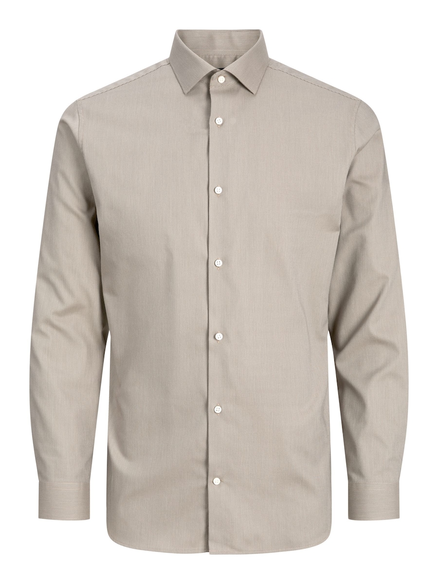 Рубашка Slim Fit на пуговицах JACK & JONES, серый
Рубашка Slim Fit на пуговицах JACK & JONES, серый