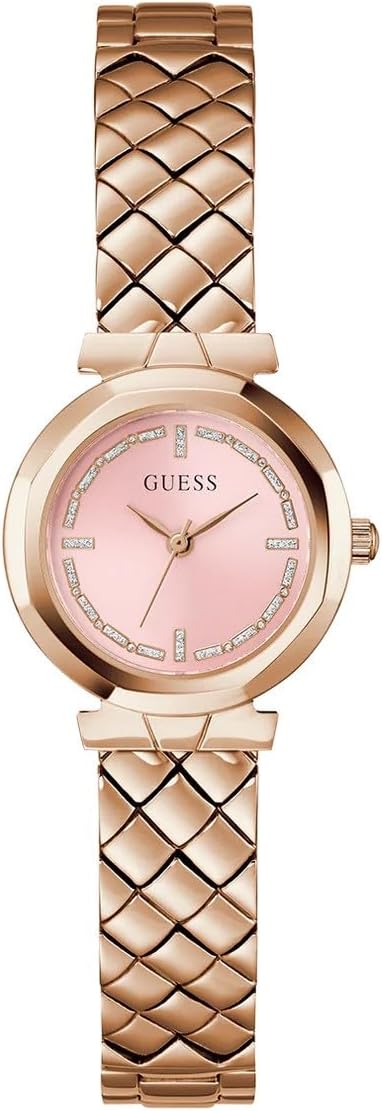 GUESS аналоговые часы в розовом золотом тоне
GUESS аналоговые часы в розовом золотом тоне