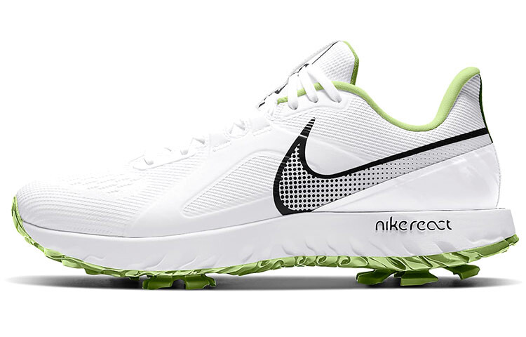 Кроссовки унисекс с низким верхом белые/черные/зеленые Nike 
Кроссовки унисекс с низким верхом белые/черные/зеленые Nike