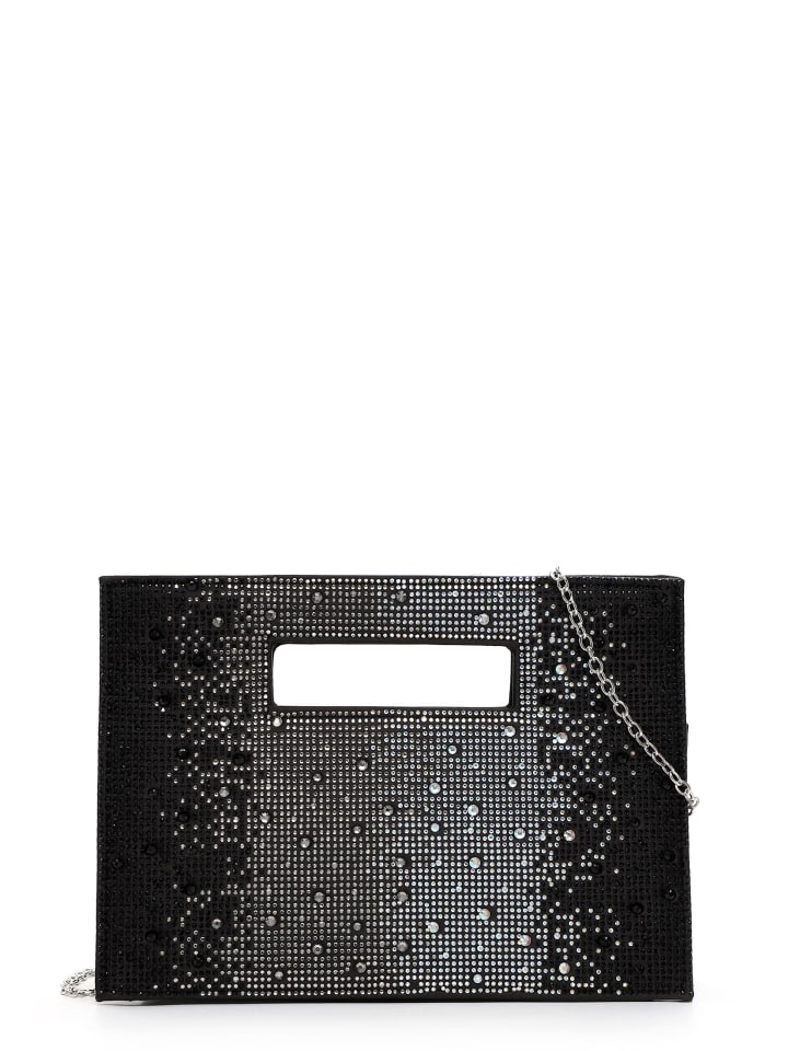 Клатч Tamaris Clutch TAS Amalia Rhinestone, черный 
Клатч Tamaris Clutch TAS Amalia Rhinestone, черный