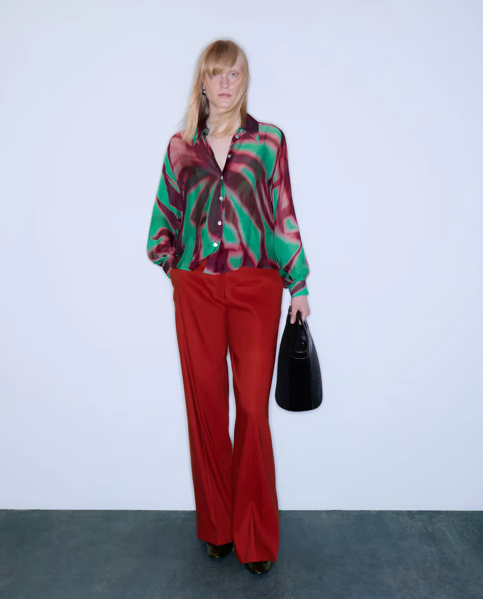 Женская блузка-рубашка с принтом Woman Limited El Corte Inglés, зеленый
Женская блузка-рубашка с принтом Woman Limited El Corte Inglés, зеленый