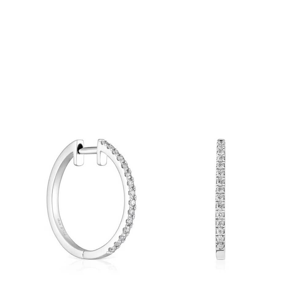 Серьги-кольца Tous Les Classiques Short, белое золото/бриллианты
Серьги-кольца Tous Les Classiques Short, белое золото/бриллианты
