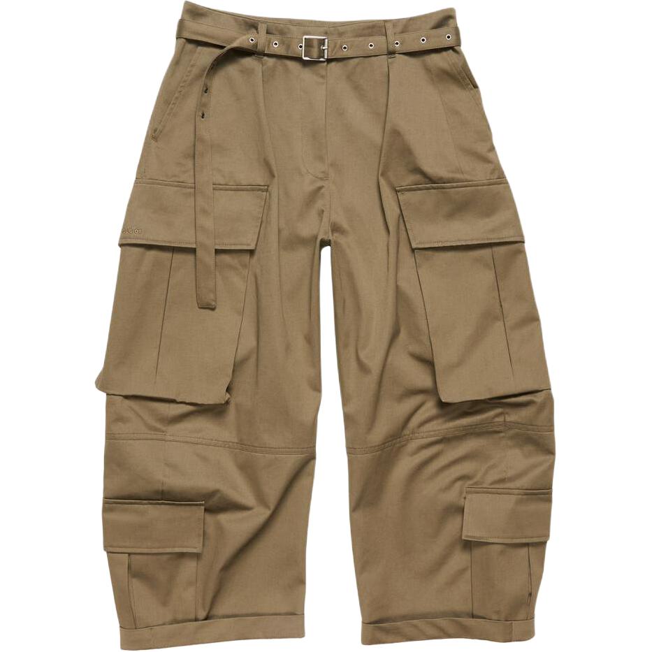 Женские брюки-карго SS26 Acne Studios, хаки
Женские брюки-карго SS26 Acne Studios, хаки