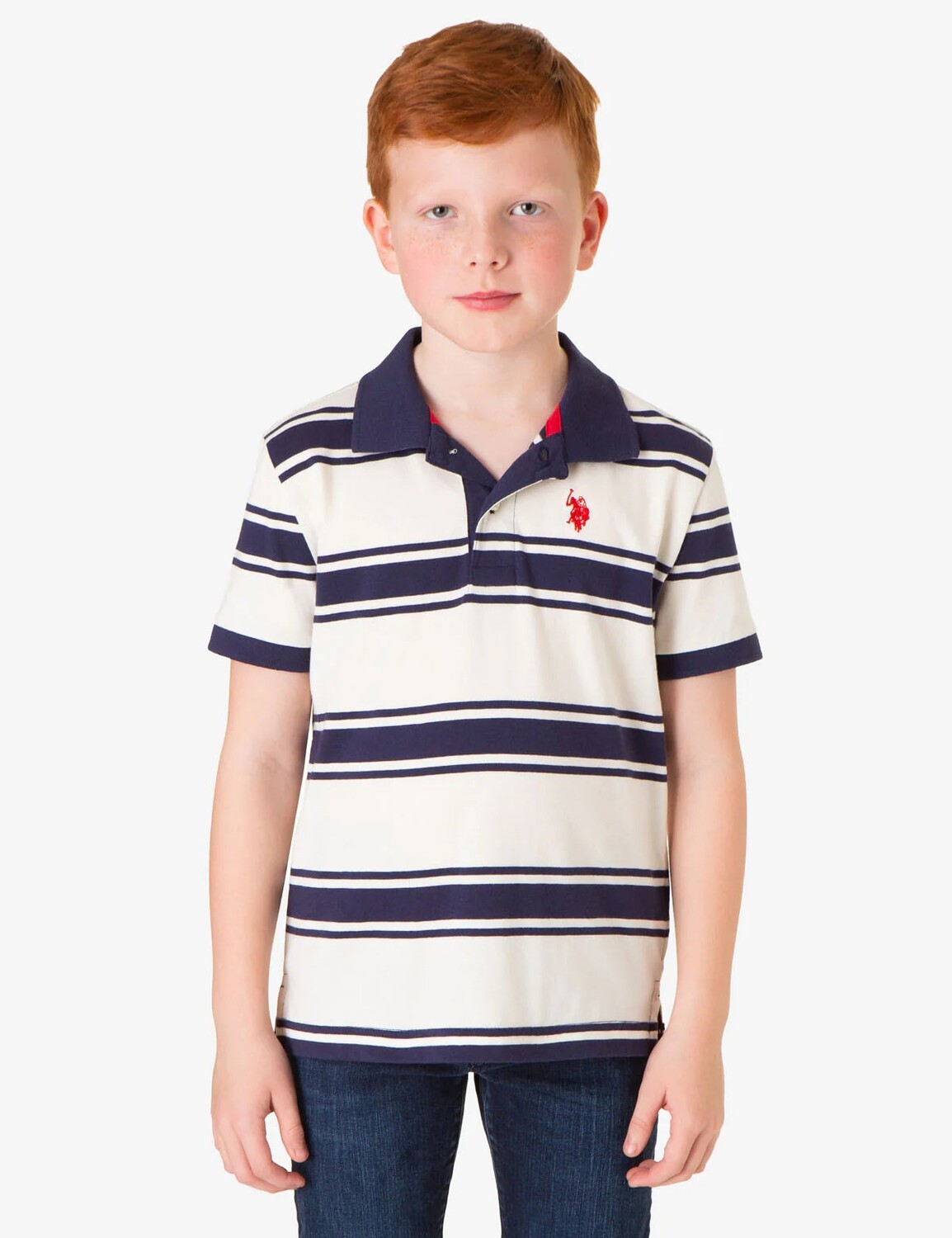Футболка поло U.S. Polo Assn. Boys Yarn Dye Multi Stripe, кремовый/темно-синий
Футболка поло U.S. Polo Assn. Boys Yarn Dye Multi Stripe, кремовый/темно-синий