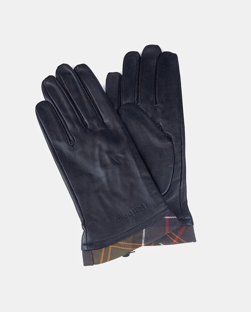 Кожаные перчатки Barbour, чёрный 
Кожаные перчатки Barbour, чёрный