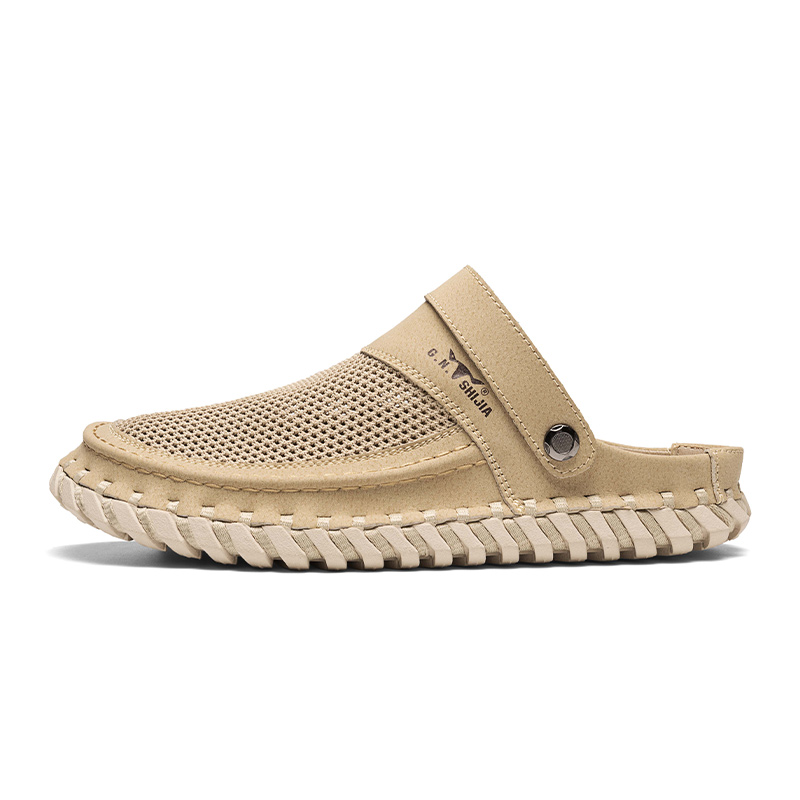 Закрытые тапочки мужские G.N.SHIJIA, хаки
Закрытые тапочки мужские G.N.SHIJIA, хаки