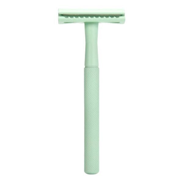 Bambaw металлическая бритва для лезвий мятно-зеленая, 1 шт.
Bambaw металлическая бритва для лезвий мятно-зеленая, 1 шт.