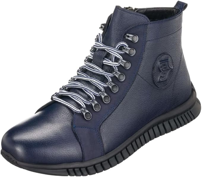 Мужские кроссовки DALGALA большого размера из телячьей кожи темно-синего цвета, ручной работы, высокой посадки, модные кроссовки
Мужские кроссовки DALGALA большого размера из телячьей кожи темно-синего цвета, ручной работы, высокой посадки, модные кроссовки