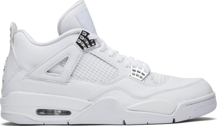 Кроссовки Air Jordan 4 Retro Pure Money 2017, белый 
Кроссовки Air Jordan 4 Retro Pure Money 2017, белый
