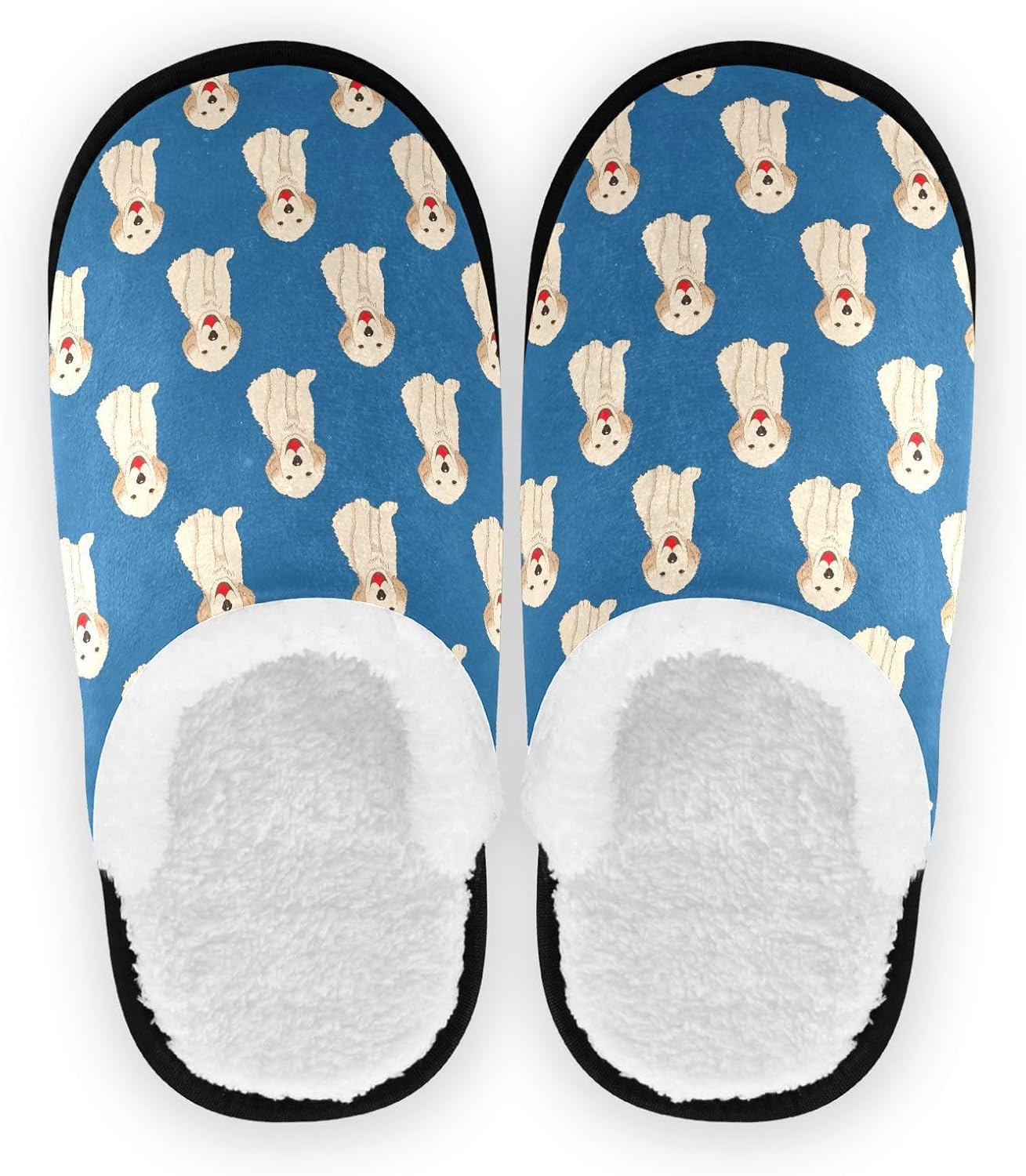 Домашние тапочки JHKKU из мягкого ворса, теплые, нескользящие, для женщин и мужчин, уютные, для дома и путешествий, Labrador Golden Retriever Dog
Домашние тапочки JHKKU из мягкого ворса, теплые, нескользящие, для женщин и мужчин, уютные, для дома и путешествий, Labrador Golden Retriever Dog