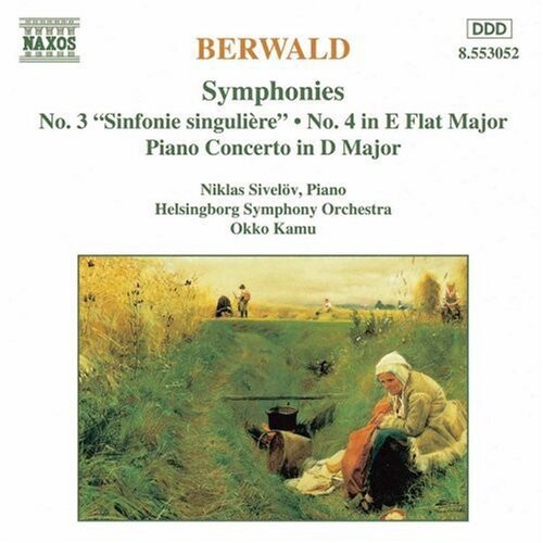 CD диск Berwald / Kamu / Sivelov / Helsingborg Sym Orch: Symphony 3 & 4
CD диск Berwald / Kamu / Sivelov / Helsingborg Sym Orch: Symphony 3 & 4
