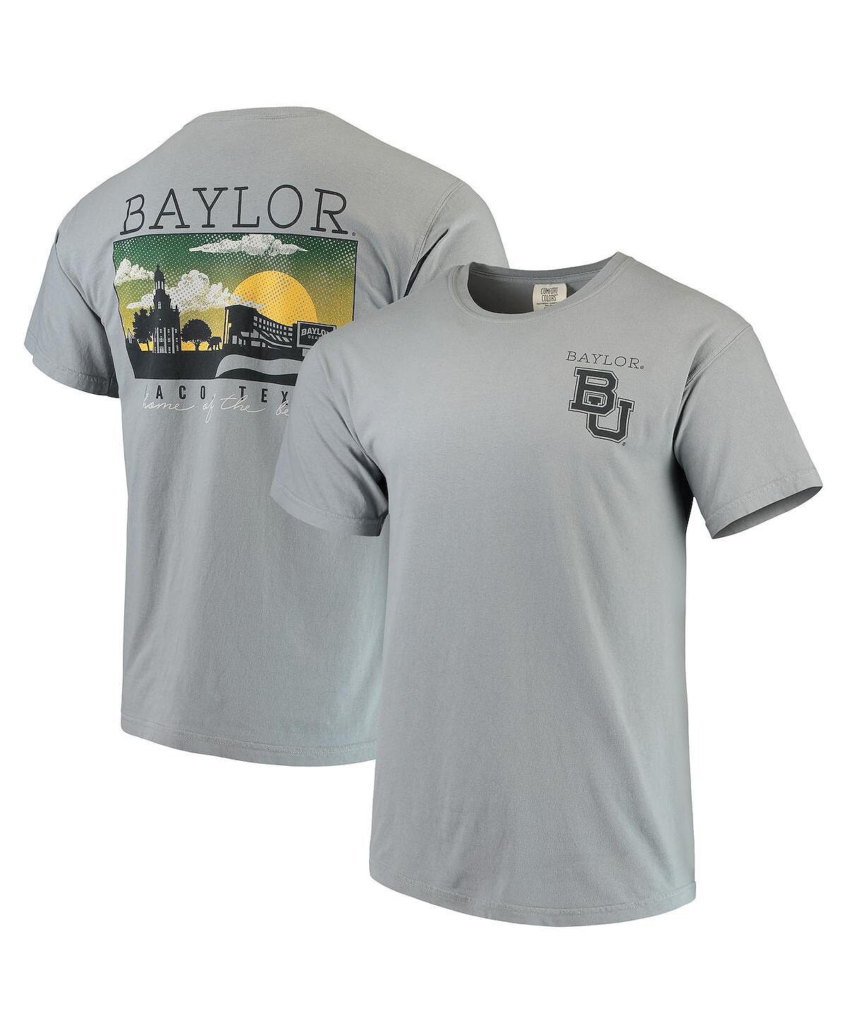 Мужская серая футболка baylor bears team comfort colours campus scenery Image One, серый
Мужская серая футболка baylor bears team comfort colours campus scenery Image One, серый