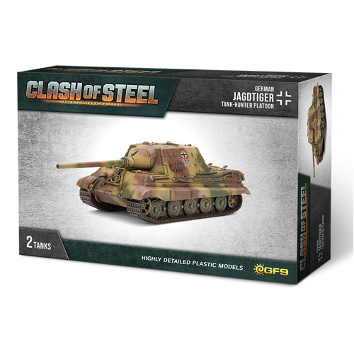 Фигурка Clash Of Steel – Jagdtiger Tank-Hunter Platoon (X2 Plastic) Gale Force Nine
Фигурка Clash Of Steel – Jagdtiger Tank-Hunter Platoon (X2 Plastic) Gale Force Nine