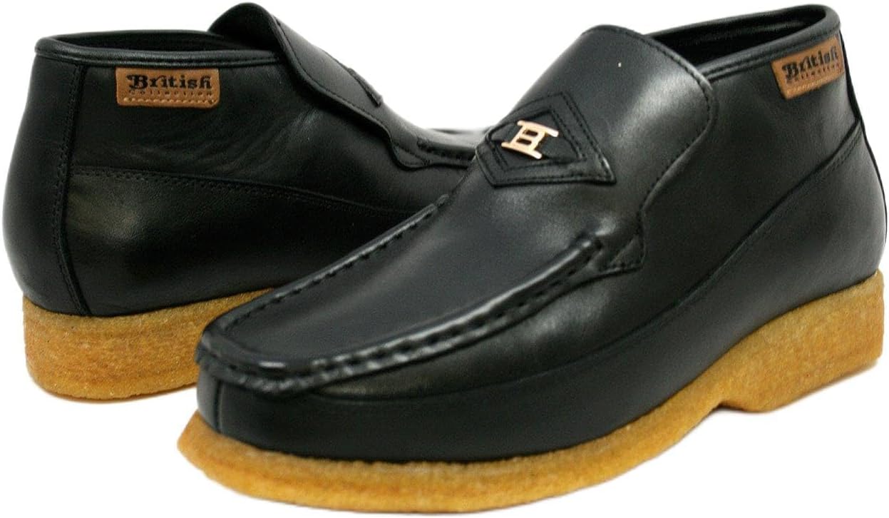 Мужские кожаные туфли British Collection BWB длиной до щиколотки, черный
Мужские кожаные туфли British Collection BWB длиной до щиколотки, черный