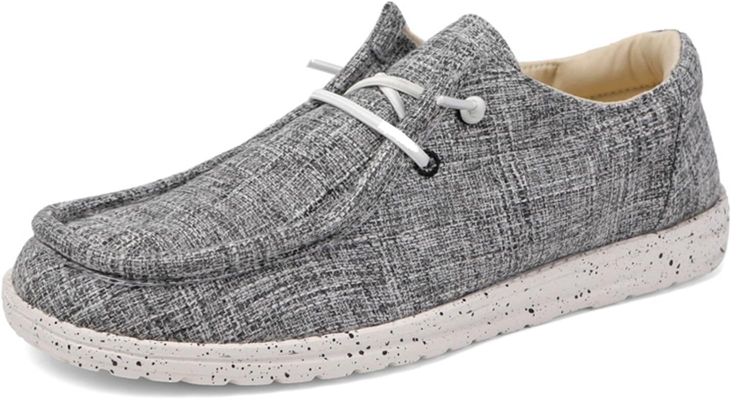 Мужские лоферы: комфортные, классические, легкие, нескользящие, лодочные туфли, удобные слипоны, повседневные мягкие дышащие обувь для улицы, на всех погодных условиях с резиновой подошвой Wcxty, серый
Мужские лоферы: комфортные, классические, легкие, нескользящие, лодочные туфли, удобные слипоны, повседневные мягкие дышащие обувь для улицы, на всех погодных условиях с резиновой подошвой Wcxty, серый