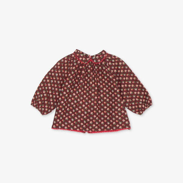 Хлопковая блузка Jaya с цветочным принтом и длинными рукавами, 12–24 месяца Caramel, цвет chocolate floral
Хлопковая блузка Jaya с цветочным принтом и длинными рукавами, 12–24 месяца Caramel, цвет chocolate floral