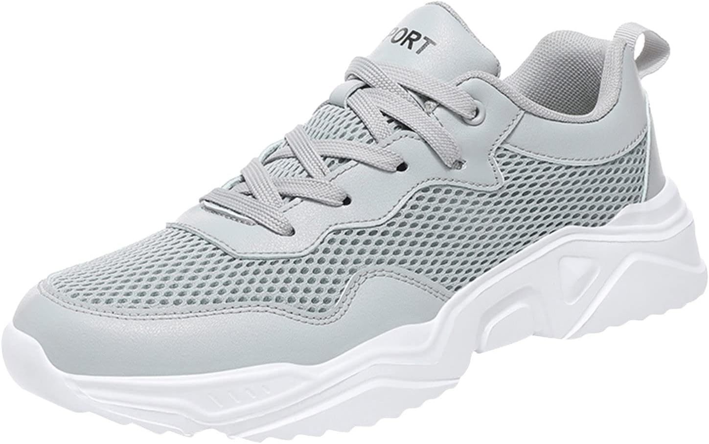 Мужские спортивные туфли, новая модель, летние, сетчатые, дышащие, удобные, на шнуровке, для активного отдыха, кроссовки Generic, серый
Мужские спортивные туфли, новая модель, летние, сетчатые, дышащие, удобные, на шнуровке, для активного отдыха, кроссовки Generic, серый