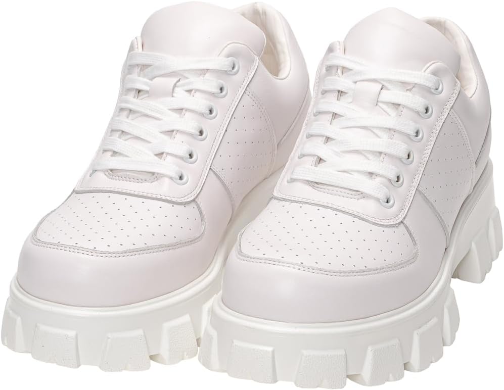 Мужские кожаные кроссовки на платформе Endevice (Эндевейс), белый
Мужские кожаные кроссовки на платформе Endevice (Эндевейс), белый