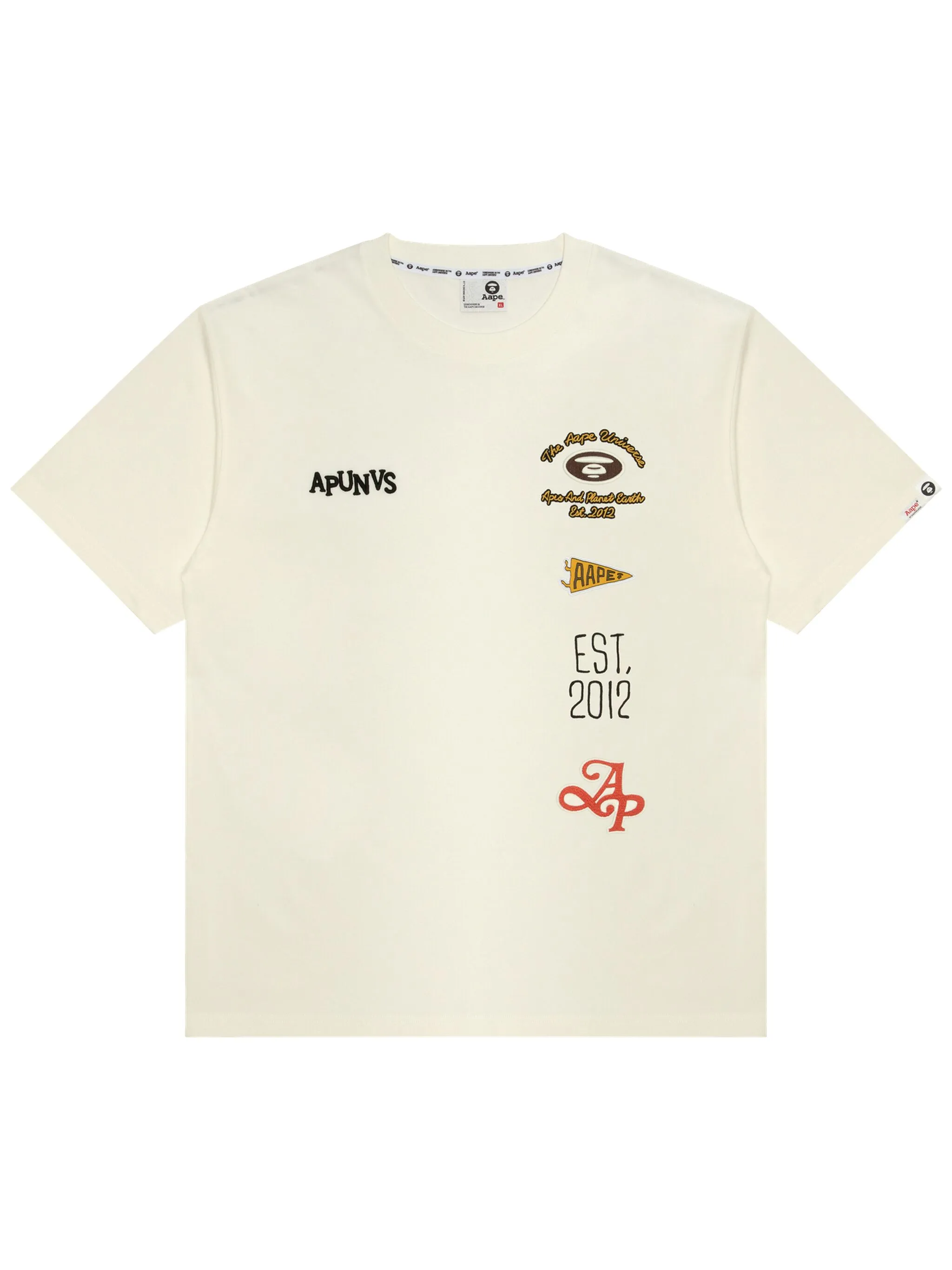 Футболка с принтом Aape By A Bathing Ape, бежевый
Футболка с принтом Aape By A Bathing Ape, бежевый