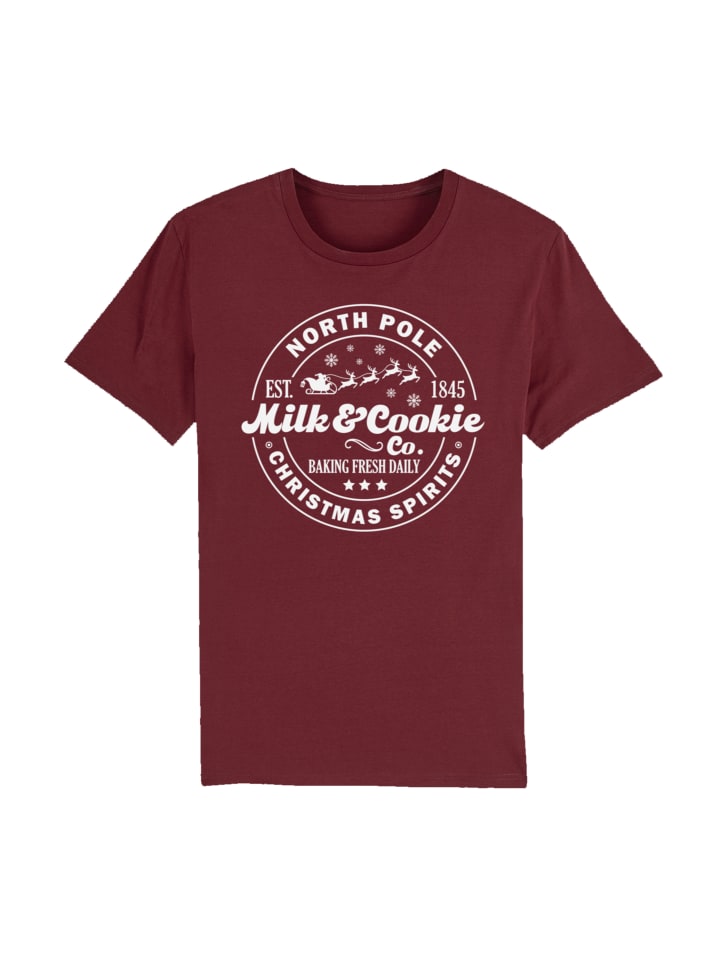 Футболка F4NT4STIC T-Shirt Milk and Cookie Bakery Retro Weihnachten, цвет burgundy
Футболка F4NT4STIC T-Shirt Milk and Cookie Bakery Retro Weihnachten, цвет burgundy