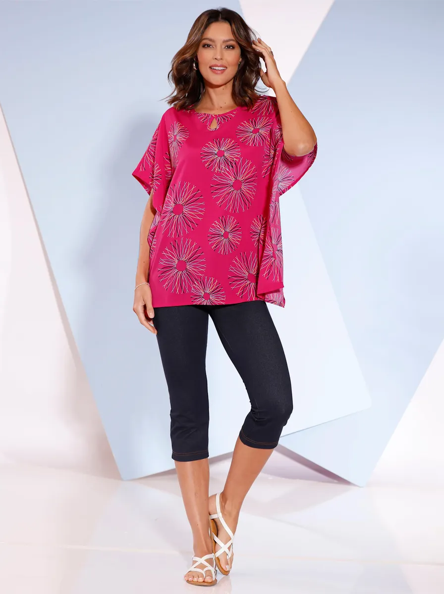 Блуза с короткими рукавами Classic Basics, цвет Pink-Bedruckt
Блуза с короткими рукавами Classic Basics, цвет Pink-Bedruckt