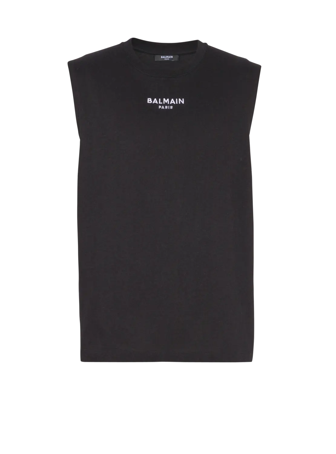 Вышитая майка Balmain Paris, белый/черный
Вышитая майка Balmain Paris, белый/черный