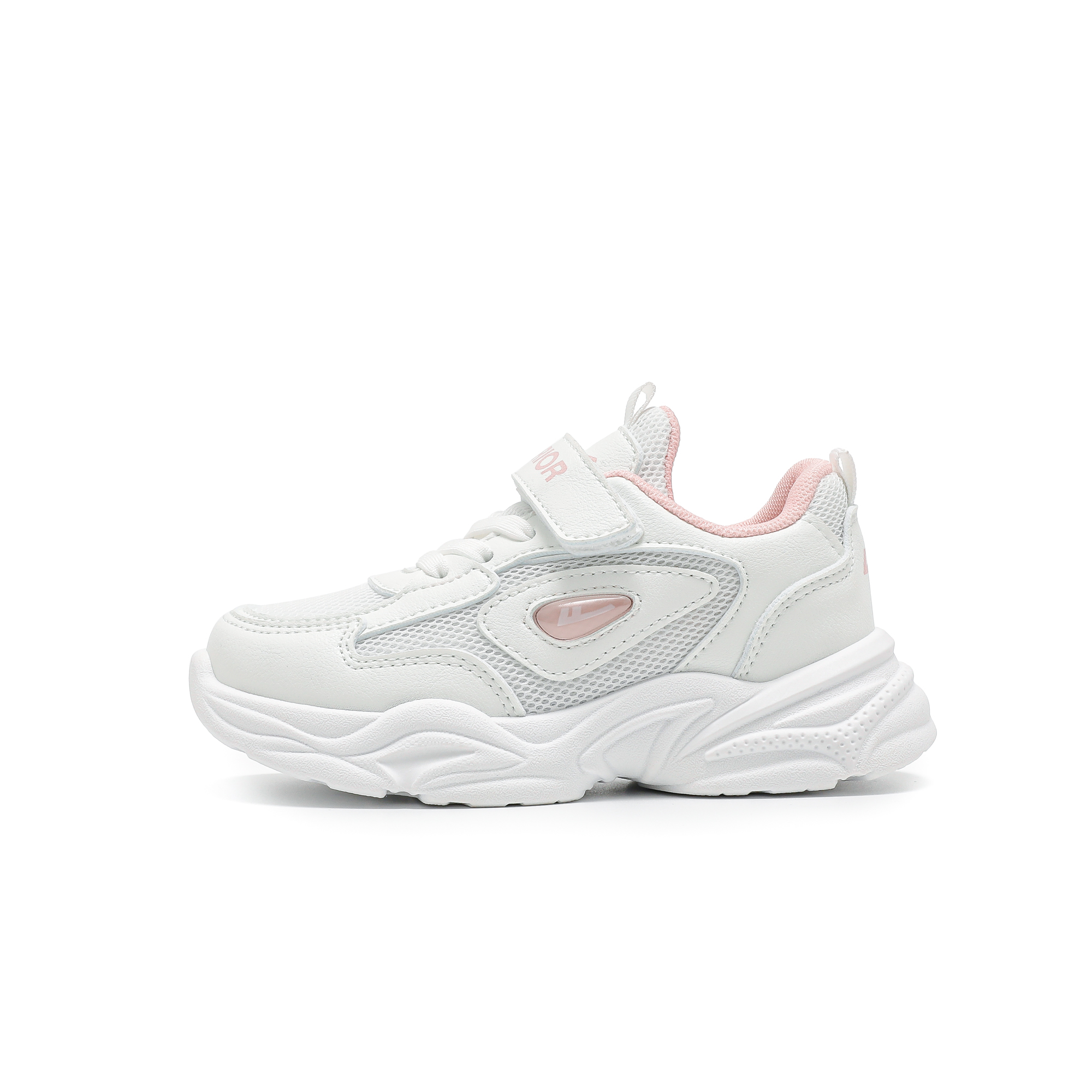 Дышащие, легкие, амортизирующие, низкие детские кроссовки для повседневной носки WARRIOR, белый/розовый
Дышащие, легкие, амортизирующие, низкие детские кроссовки для повседневной носки WARRIOR, белый/розовый