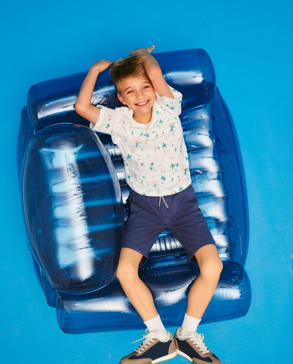 Футболка для мальчика с короткими рукавами и принтом Kids El Corte Inglés, белый
Футболка для мальчика с короткими рукавами и принтом Kids El Corte Inglés, белый