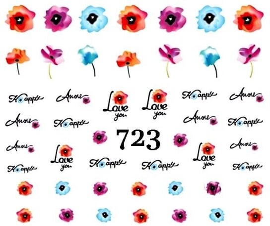 Водные наклейки для ногтей - №723, Raisin
Водные наклейки для ногтей - №723, Raisin