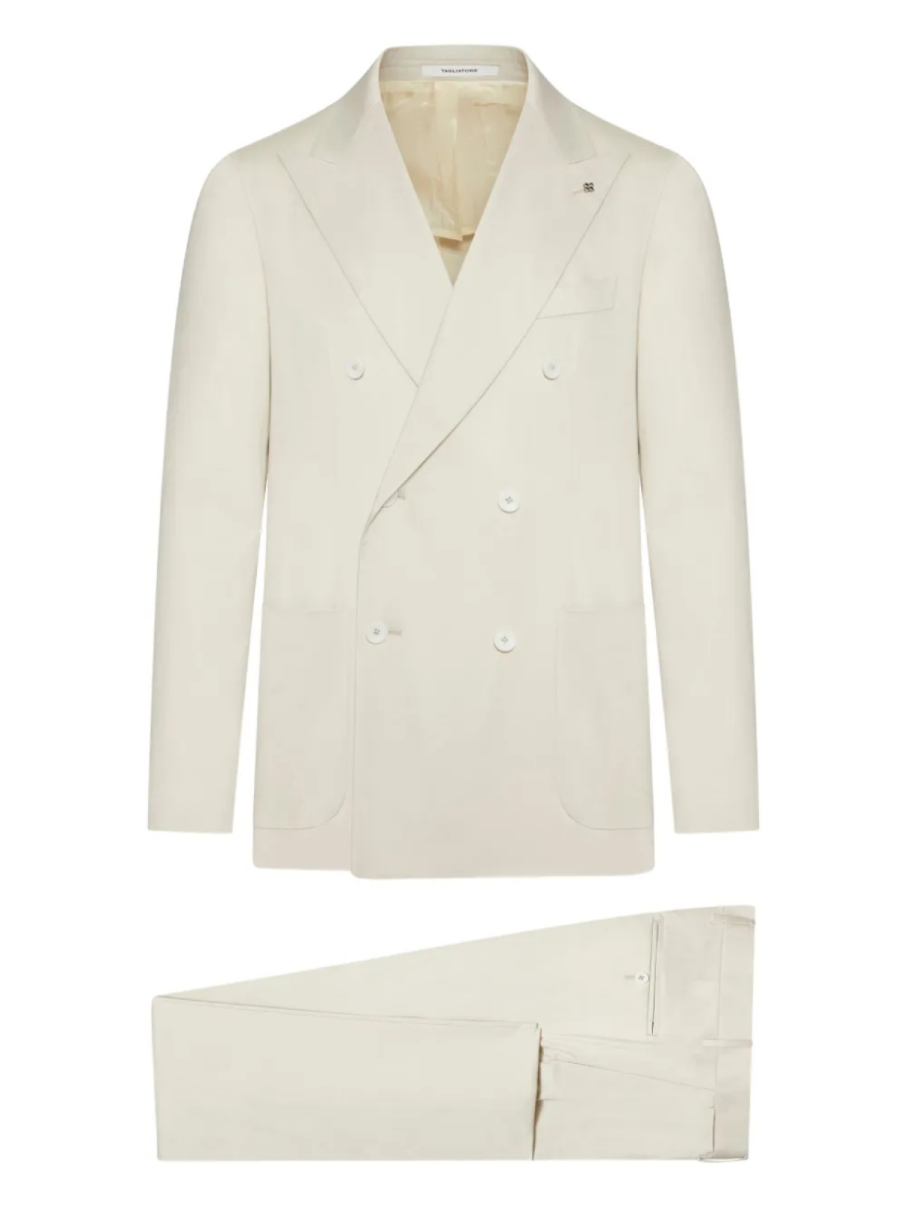 Двубортный костюм Tagliatore Vesuvio, нейтральный
Двубортный костюм Tagliatore Vesuvio, нейтральный