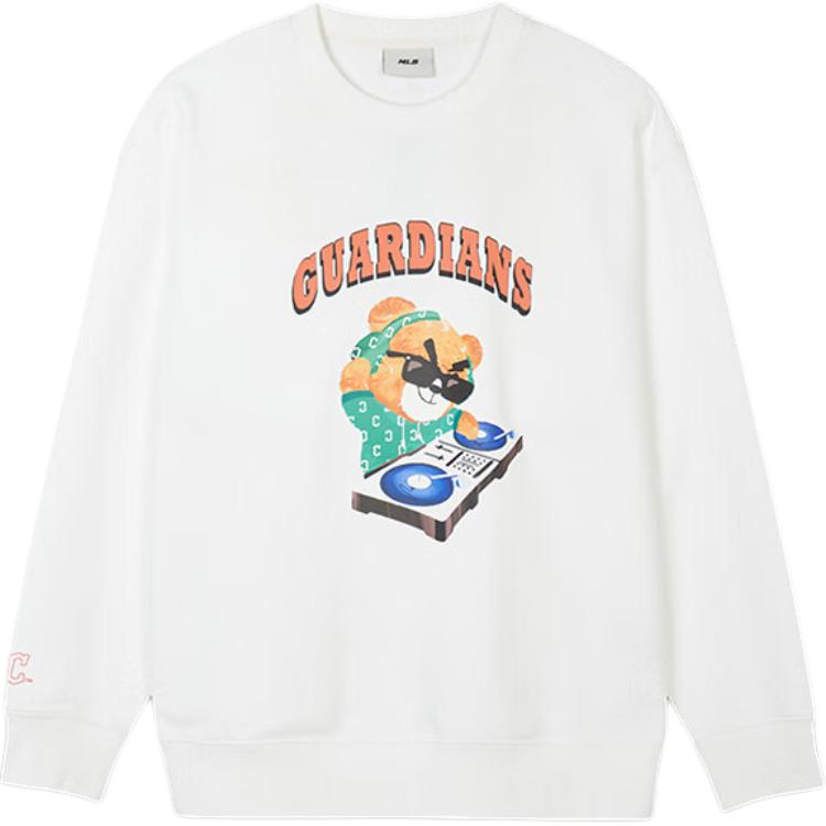 Свитшот унисекс цвета айвори MLB 
Свитшот унисекс цвета айвори MLB