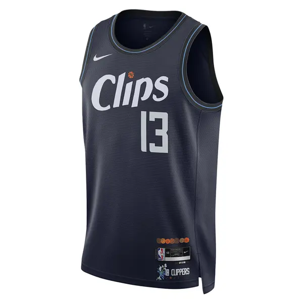 Майка Nike Dri-FIT NBA Swingman Jersey 2023/24 City Edition 'LA Clippers Paul George', синий
Майка Nike Dri-FIT NBA Swingman Jersey 2023/24 City Edition 'LA Clippers Paul George', синий