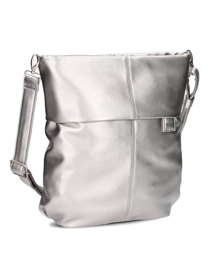 Zwei Серебряная сумка через плечо - (Ш)31 x (В)32 x (Г)13 см
Zwei Серебряная сумка через плечо - (Ш)31 x (В)32 x (Г)13 см