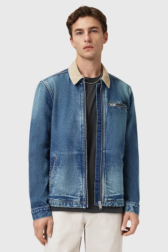 Джинсовая куртка ROTHWELL Allsaints, синий
Джинсовая куртка ROTHWELL Allsaints, синий