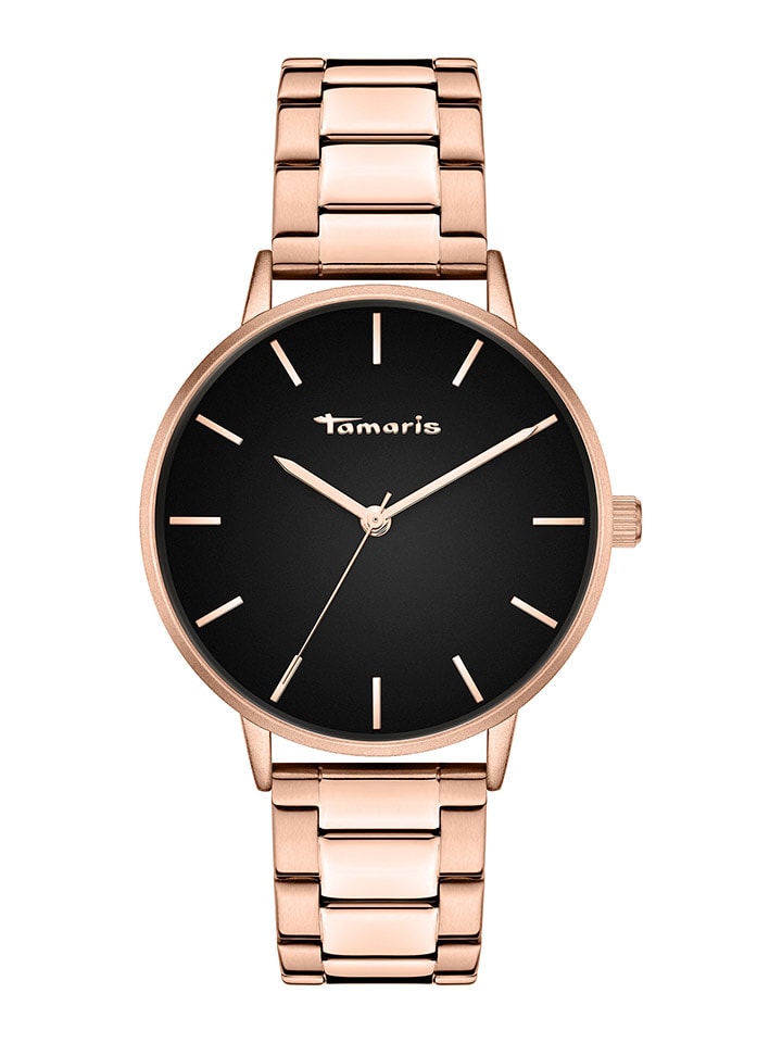 Tamaris Кварцевые часы в цвете розовое золото/черный
Tamaris Кварцевые часы в цвете розовое золото/черный