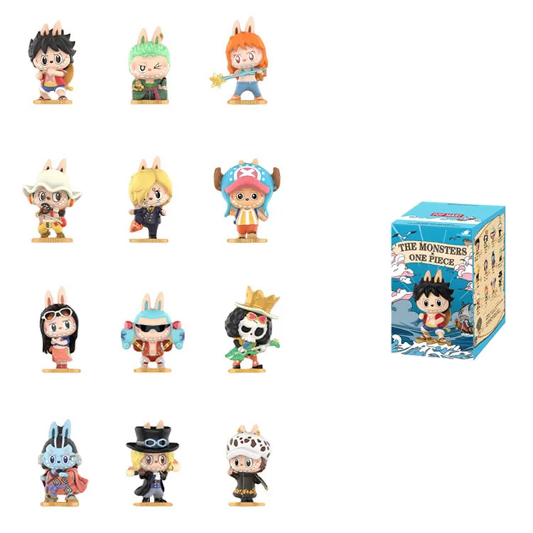 Сюрприз-бокс с фигуркой POP MART Labubu The Monsters X One Piece Series (одна рандомная фигурка)
Сюрприз-бокс с фигуркой POP MART Labubu The Monsters X One Piece Series (одна рандомная фигурка)