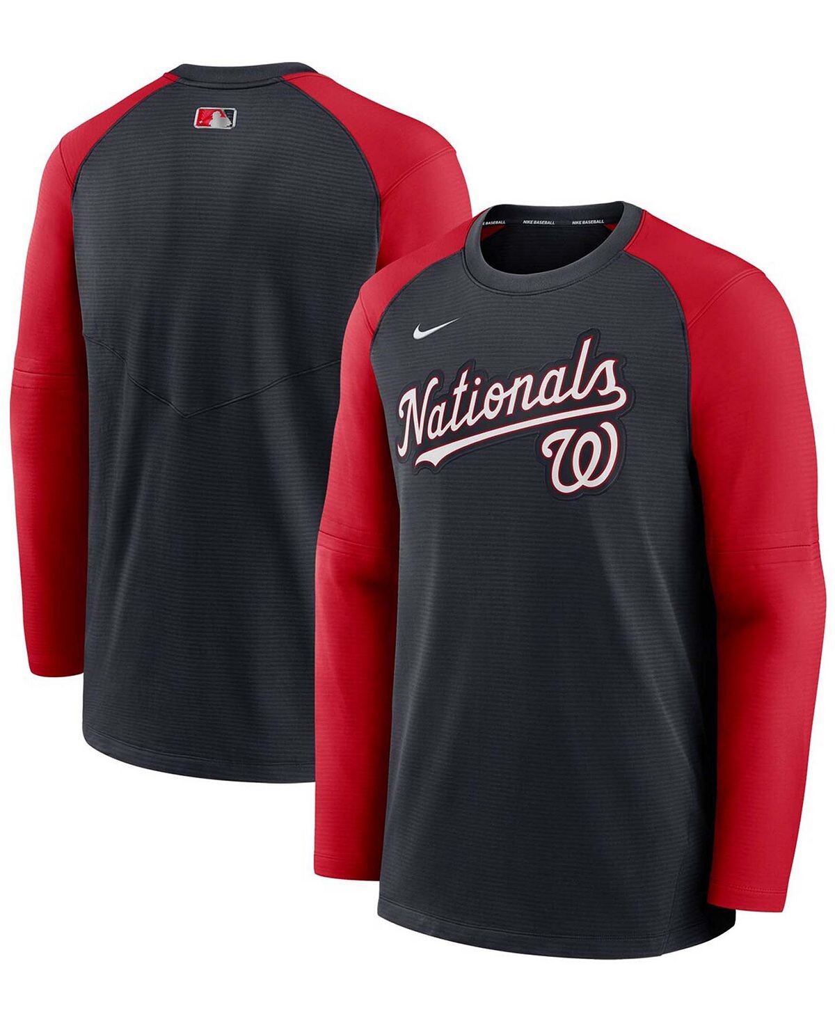 Мужская темно-синяя, красная толстовка с пуловером реглан из коллекции washington nationals authentic collection pregame performance Nike, синий
Мужская темно-синяя, красная толстовка с пуловером реглан из коллекции washington nationals authentic collection pregame performance Nike, синий