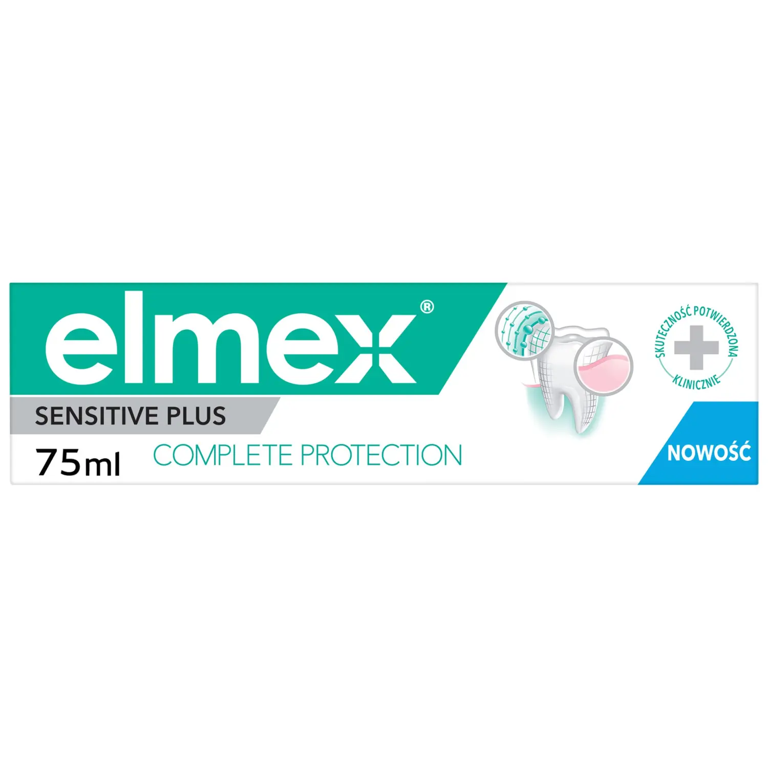 Elmex Sensitive Complete Protection зубная паста, 75 мл
Elmex Sensitive Complete Protection зубная паста, 75 мл