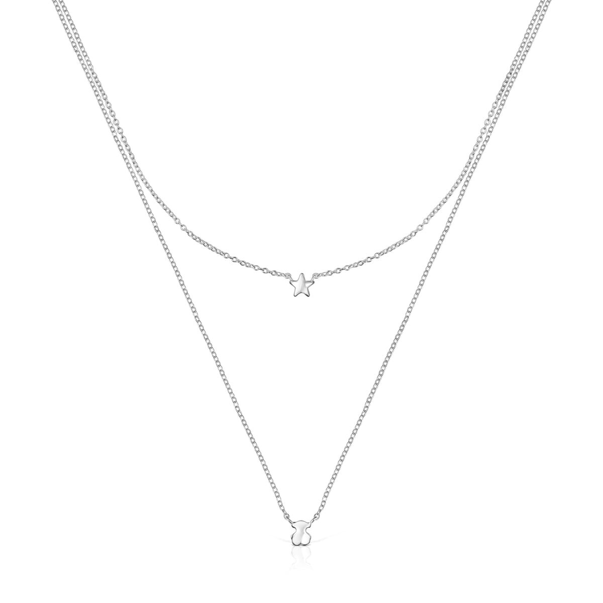 Колье Tous Mini Icons Bear-Star, серебро
Колье Tous Mini Icons Bear-Star, серебро