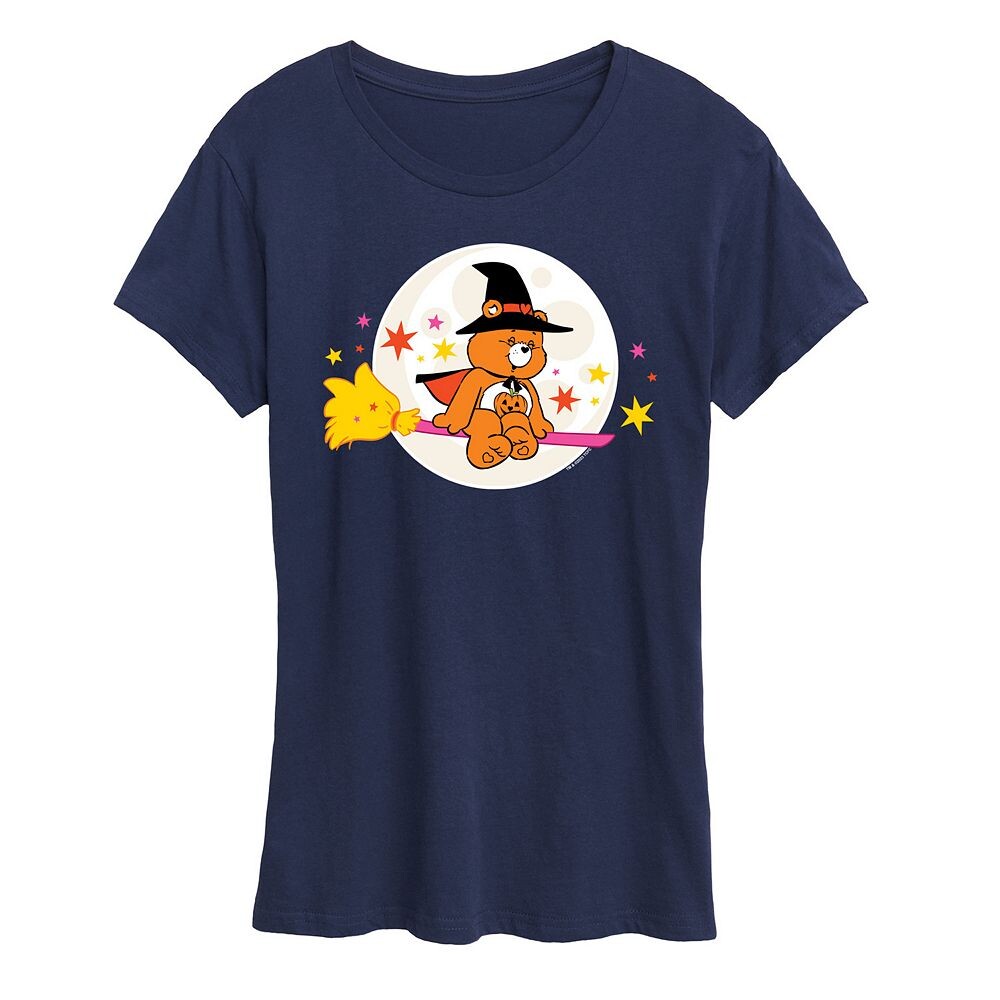 Женская футболка с рисунком ведьмы на Хэллоуин и мишками Care Bears Licensed Character, темно-синий
Женская футболка с рисунком ведьмы на Хэллоуин и мишками Care Bears Licensed Character, темно-синий