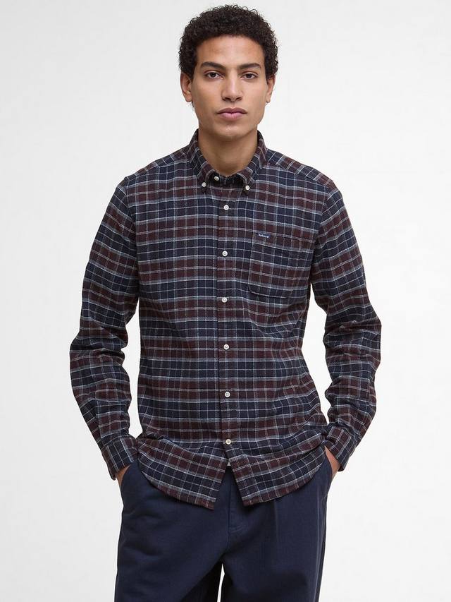 Хлопковая рубашка Haddington с клеткой и приталенным кроем Barbour, Red Multi
Хлопковая рубашка Haddington с клеткой и приталенным кроем Barbour, Red Multi