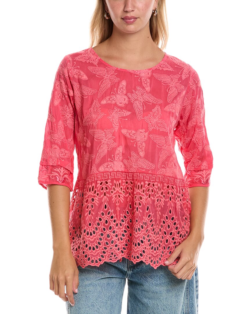 Джонни Вас Блузка Серша Johnny Was, розовый
Джонни Вас Блузка Серша Johnny Was, розовый