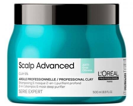 L'Oreal Scalp Advanced, Очищающая глина 2 в 1 для жирной кожи головы, 500 мл L’Oréal
L'Oreal Scalp Advanced, Очищающая глина 2 в 1 для жирной кожи головы, 500 мл L’Oréal