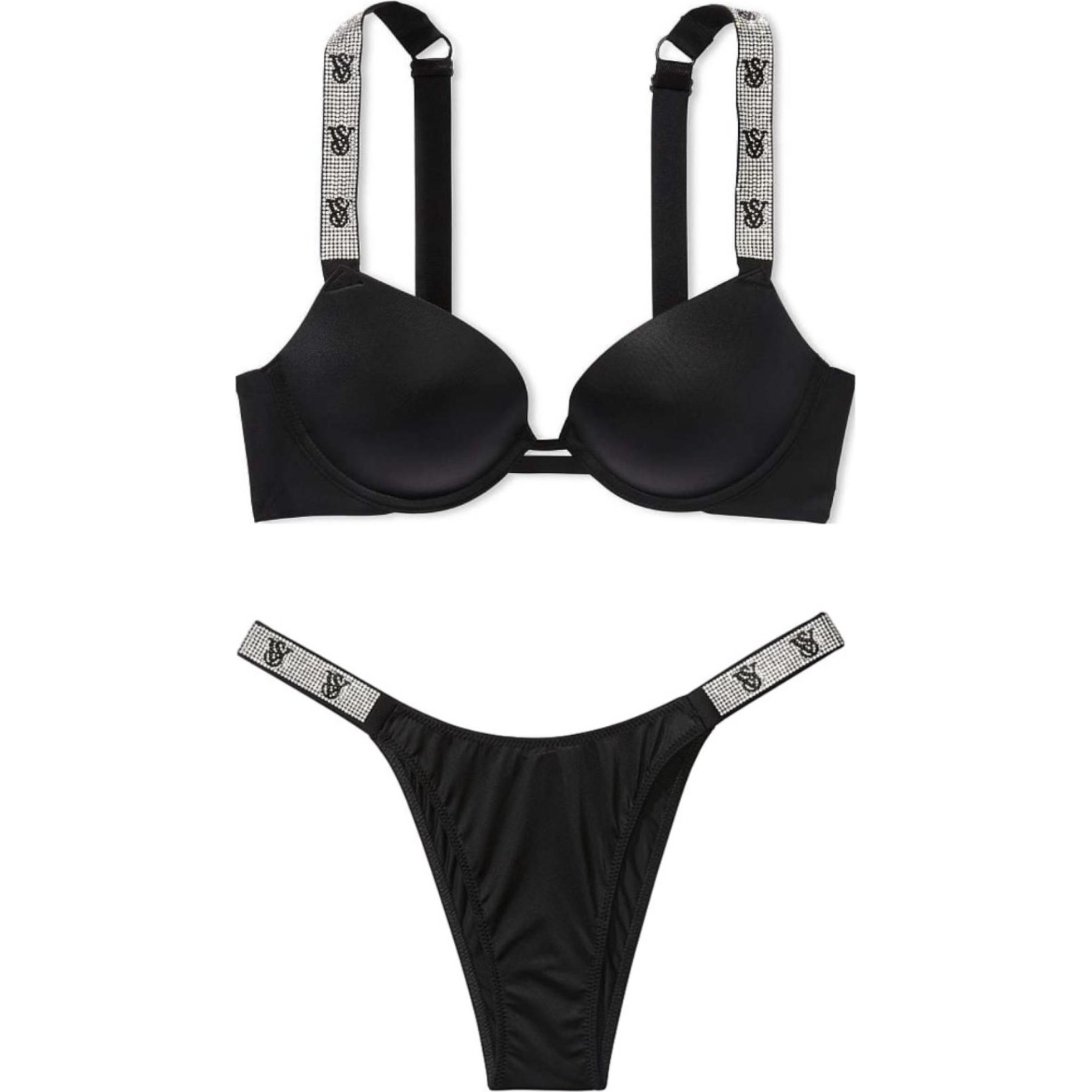 Victoria's Secret Женский комплект нижнего белья черный
Victoria's Secret Женский комплект нижнего белья черный